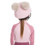 LeMieux Mini Double Pom Hat Silk - Back