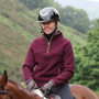 Front of the Aubrion Ladies Core Half Zip Fleece - maroon