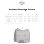 LeMieux Dressage Saddle Pad Size Guide