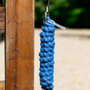 LeMieux Polycotton Leadrope in Benetton Blue - Lifestyle