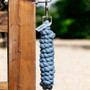 LeMieux Polycotton Leadrope in Ice Blue - Lifestyle