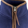 Detail to the navy Aubrion Mens Core Half Zip Fleece -