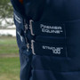 Chest closures on the Premier Equine Stratus Stable Rug 100g with Neck Cover
