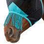 WeatherBeeta ComFiTec Deluxe Fine Mesh Fly Mask With Ears & Tassels - Tassles