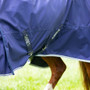 Highlander Original Turnout Rug and Neck Set 0g in Navy - Surcingle Detail