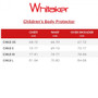 Whitaker Children’s Body Protector - Size Guide