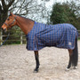 Whitaker Jacob Lightweight Turnout Rug 0g - Navy/Orange