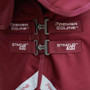 Premier Equine Stratus 1200 Series Turnout Rug 400g with Classic Neck Cover - Burgundy - Front Closures