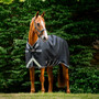 Horseware Rambo 1680D Vari Layer Turnout Rug 250g - Black/Thunderstorm Grey