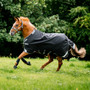 Horseware Rambo 1680D Vari Layer Turnout Rug 450g - Black/Thunderstorm Grey