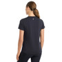 LeMieux Ladies Sports T-Shirt in Navy - Back