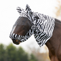 Hy Equestrian Zebra Sweet Itch Fly Mask