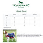 Horseware Goat Coat - Size Guide