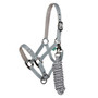 Horseware Newmarket Headcollar and Leadrope - Witney Charcoal
