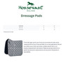 Horseware Newmarket Dressage Pad - Size Guide