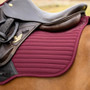 LeMieux Soft Shell Anti Slip Close Contact Saddle Pad - Burgundy