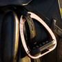 LeMieux Vector Control Stirrups in Rose Gold - Lifestyle