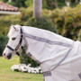 Horseware Amigo Bug Rug Plus Pony Fly Rug - Silver/Titanium grey neck