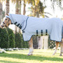Horseware Amigo Ripstop Pony Hoody Fly Rug - Azure Blue/Navy
