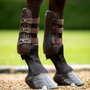 LeMieux Capella 3 Strap Tendon Boots - Lifestyle - Brown