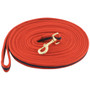 Kincade Two Tone Padded Lunging Rein in Red