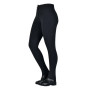 Saxon Warm Up Zip Front Jodhpurs - Black