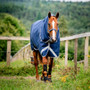 Horseware Amigo 1200D Plus Turnout Rug 50g in Navy/Titanium Grey/Silver - Lifestyle