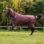 Horseware Amigo 1200D Plus Turnout Rug 250g - Burgundy/Navy/Titanium Grey