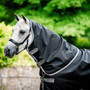 Horseware Amigo 1200D Turnout Hood 0g - Black/Titanium Grey