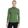 LeMieux Ladies Classique Base Layer in Hunter Green - Front