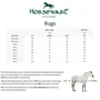 Horseware Amigo 900D Revive Plus Turnout Rug 50g - Size Guide