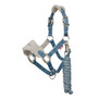LeMieux Mini Vogue Headcollar and Leadrope in Ice Blue