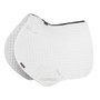 LeMieux Suede Close Contact Saddle Pad in White