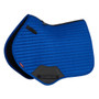 LeMieux Suede Close Contact Saddle Pad in Benetton Blue