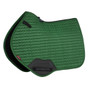 LeMieux Suede Close Contact Saddle Pad in Hunter Green