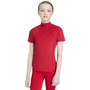 LeMieux Young Rider Classique Short Sleeve Base Layer - Chilli