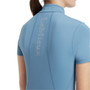 Back of the Ice Blue LeMieux Young Rider Classique Short Sleeve Base Layer