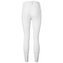 Mountain Horse Ladies Diana Silicone Knee Patch Breeches in White - Back