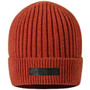 Covalliero Knitted Beanie in Rust - Front