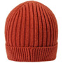 Covalliero Knitted Cap in Rust - Back