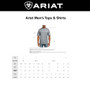 Ariat Mens Wilford Half Zip Sweatshirt - Size guide