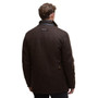 Barbour Mens Hereford Tweed Wool Jacket in Rustic Brown - Lifestyle Back
