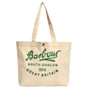 Barbour Script Tote Bag in Natural - Front