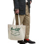Barbour Script Tote Bag in Natural - Lifestyle