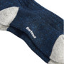 Barbour Mens Houghton Socks in Navy/Grey- Logo