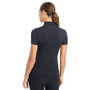 LeMieux Ladies Mia Mesh Short Sleeve Base Layer in Navy - back