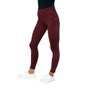 Toggi Ladies Walsham Full Seat Sculptor Riding Tights - Burgundy - Front