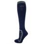 Woof Wear Bamboo Tech Riding Long Sock - Navy/Grey