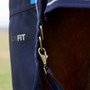 WeatherBeeta ComFiTec Ultra Turnout Detach-A-Neck 100g In Navy - Leg Straps