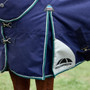 WeatherBeeta ComFiTec Plus Dynamic Detach-A-Neck Turnout Rug 220g In Navy
